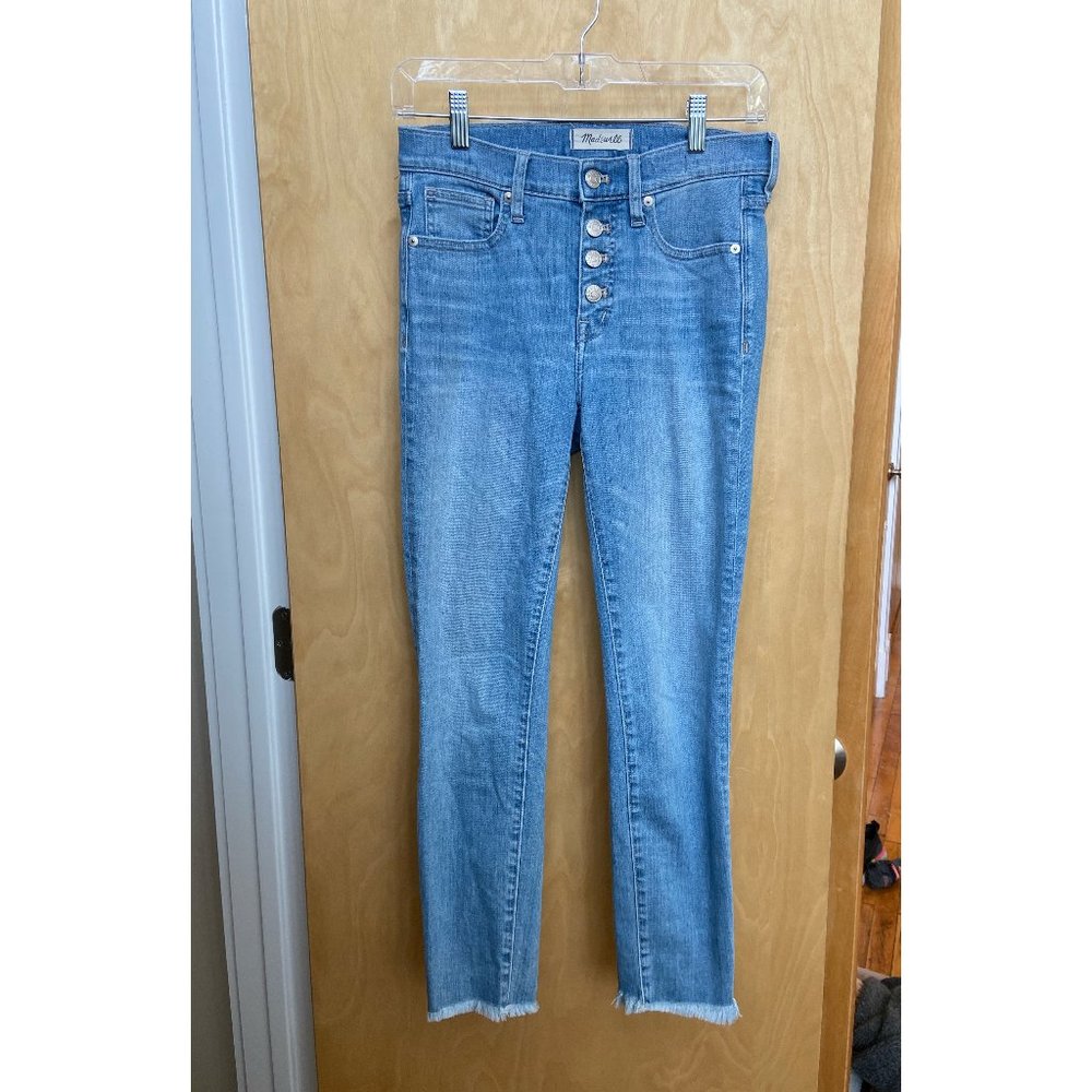 Madewell Light Wash Skinny Jeans